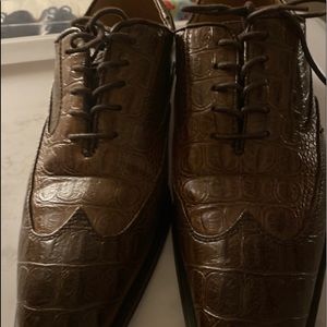 Brown, men church shoes, from Men’s Warehouse